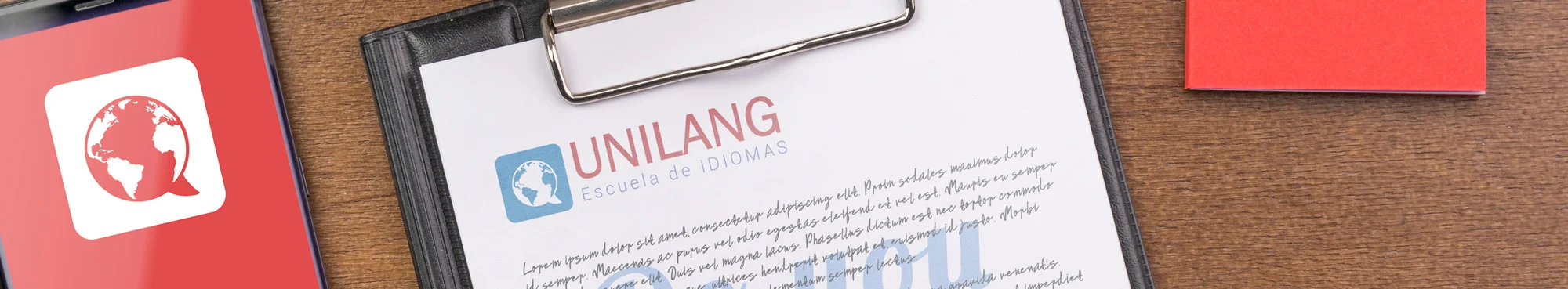 Banner Unilang Idiomas